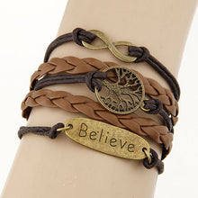Charm Leather Bracelet - Best Friends Gift