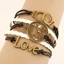 Charm Leather Bracelet - Best Friends Gift