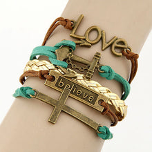Charm Leather Bracelet - Best Friends Gift