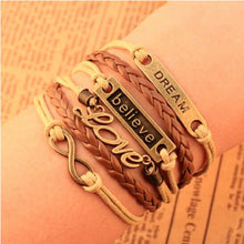 Charm Leather Bracelet - Best Friends Gift