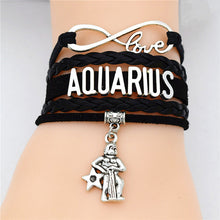 Handmade Vintage Infinity Love Leather Bracelets