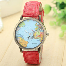 Casual Denim Global Travel Watch