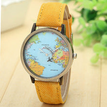 Casual Denim Global Travel Watch