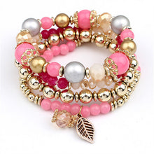 Designer Fashion Crystal Bracelets 4pcs/set