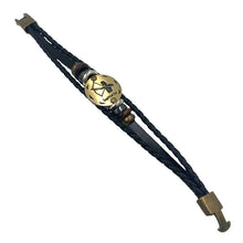2017 New Fashion Jewelry Zodiac Leather Bracelet